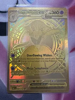 Pokemon TCG Mega Evolution - Mega Gardevoir ex 187/132 - Gold Hyper Rare NM - Image 3