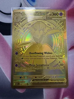 Pokemon TCG Mega Evolution - Mega Gardevoir ex 187/132 - Gold Hyper Rare NM - Image 4