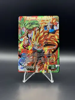 SS3 Scramble - Raditz, Vegeta & Broly BT7-130 SCR Dragon Ball Super Card (LP/NM) - Image 1