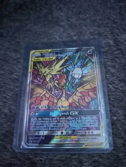 Pokemon Moltres & Zapdos & Articuno GX SM210 Sun & Moon Promo TAG TEAM Holo EN - Image 1