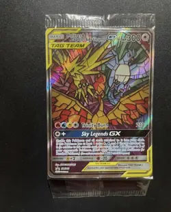 Pokemon Moltres & Zapdos & Articuno GX SM210 TAG TEAM Holo Promo 300 HP 2019 - Image 1
