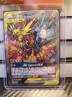 Moltres & Zapdos & Articuno GX Tag Team SM210 Pokemon Hidden Fates Promo - Image 1