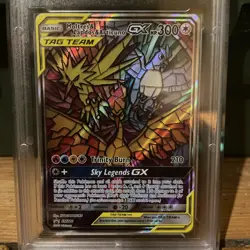 2019 Pokemon Moltres&ZapdoS&Articuno GX SM210 Tag Team GMA 9 - Image 2