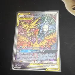 Pokemon TCG Moltres & Zapdos & Articuno GX SM210 TAG TEAM GX Promo Holo EN - Image 1