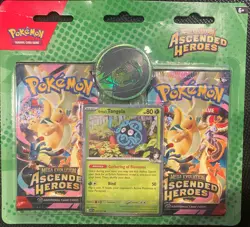 Pokemon TCG: Mega Evolution Ascended Heroes 2-Pack Collection Erika's Tangela - Image 1