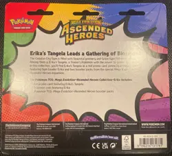 Pokemon TCG: Mega Evolution Ascended Heroes 2-Pack Collection Erika's Tangela - Image 3
