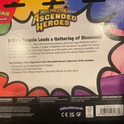 Pokemon TCG: Mega Evolution Ascended Heroes 2-Pack Collection Erika's Tangela - Image 4