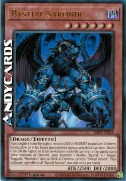 BYSTIAL SARONIR • Ultra R • RA05 IT023 • 1Ed • Yugioh! • ANDYCARDS - Image 1