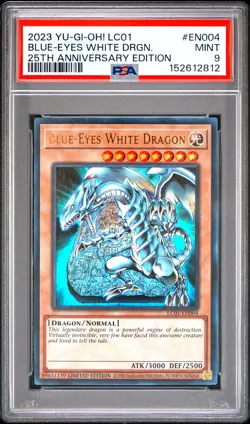 2023 #EN004 BLUE-EYES WHITE DRAGON PSA 9 - Image 1