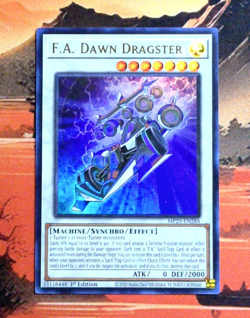 YuGiOh! F.A. Dawn Dragster MP25-EN284 1st Edition NM UR - Image 1