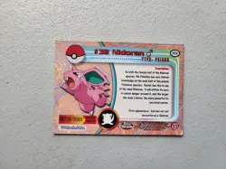 2000 Topps Chrome Pokemon Series 1 #32 Nidoran MP Free Shipping - Image 2