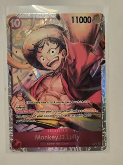 One Piece CCG TCG Monkey.D.Luffy ST10-006 Alternate Art SR - Image 1