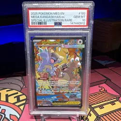 The Pokemon Company Mega Kangaskhan ex 182/132 PSA 10 Holo SIR EN 2025 - Image 1
