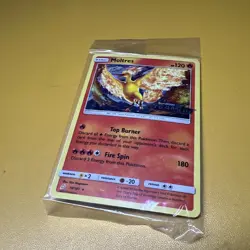 Moltres Holo - 19/181 - Sun & Moon Team Up Stamped - Pokemon TCG Sealed Promo - Image 5