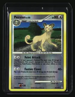 Pokemon PERSIAN 68/146 Reverse Holo (2008 Legends Awakened) LP/Light Play - Image 1