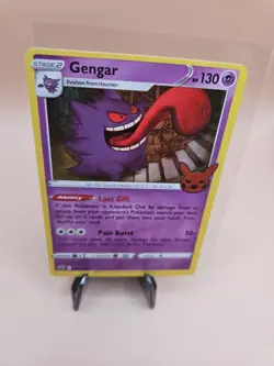 2021 Pokemon Chilling Reign Gengar #57 Rare Holo Halloween Trick Or Trade - Image 2