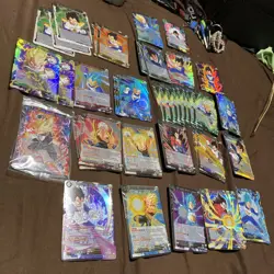 Vegeta 36 dragon ball Super Card Game rare r Holo Set Collection Lot deck bundle - Image 1
