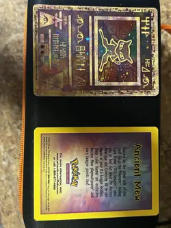 Pokemon TCG Ancient Mew Holo Promo Card Near Mint Condition - Image 3