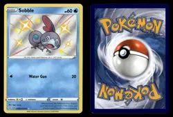 Sobble SV025/SV122 Holo Shiny Rare Shining Fates Shiny Vault Pokemon Card - Image 1