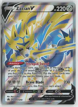 Zacian V (Shiny) Promo SWSH: Sword & Shield Promo Cards SWSH292 NM - Image 1