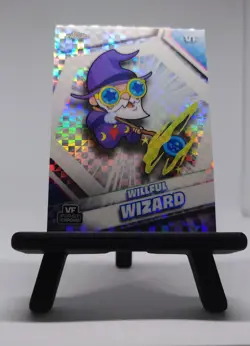 2026 Veefriends Topps Chrome Willful Wizard X-Fractor Gary Vee Exclusive Card - Image 1