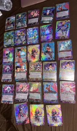 Dragon Ball Super Card Game Masters Shiny Holo Leader Back Front Set Lot Psa Bgs - Image 1