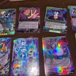 Dragon Ball Super Card Game Masters Shiny Holo Leader Back Front Set Lot Psa Bgs - Image 3