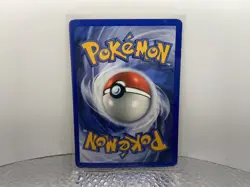 1995-2001 Pokemon Entei 34 Black Star Promo Reverse HOLO Card played - Image 2