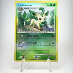 Leafeon Burger King Promo Reverse Holo 24/100 Pokemon Card TCG Card Near Mint - Image 1