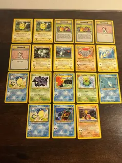 Vintage Pokemon Card Lot - Legendary Collection - 18 Cards - LP+ - Image 1