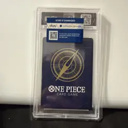 One Piece Card Game Chinese Sanji OP01-013 Exclusive 1st Anniversary PSA 9 - Image 4