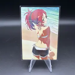 Aisha Holographic Anime Collectible Trading Card - Image 1