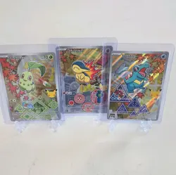🚨Pokemon TCG First Partner Illustration Collection Series 2 (3 Card) Johto Set - Image 1
