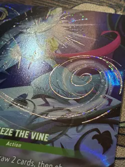Disney Lorcana TCG Freeze the Vine Enchanted 231/204 card [MP - Read Desc.] - Image 5