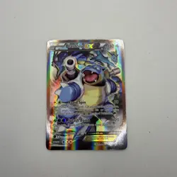 Pokemon TCG Card - Blastoise EX XY122 Black Star Promo Full Art XY Holo Rare - Image 3