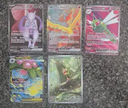 Pokemon Full Art Lot Of 5 Cards - Image 1