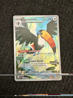 Toucannon Full Art 094/084 Pitch Black Pokemon TCG English Card + base Card - Image 1
