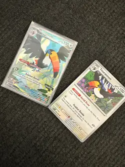 Toucannon Full Art 094/084 Pitch Black Pokemon TCG English Card + base Card - Image 2