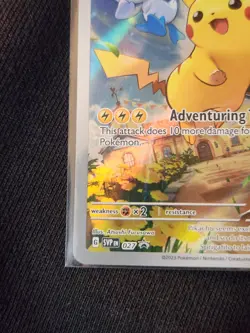 The Pokemon Company Pikachu 027 SV Promo Cards English Holo Promo - Image 5