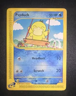 Psyduck Aquapolis Regular Card 104/147 Non Holo - Image 1