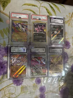 Pokemon Graded Slab Lot Of 6! - Image 1