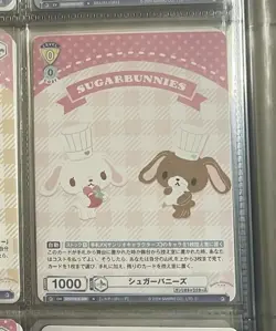 Weiss Schwarz Blau Sanrio Characters SugarBunnies SRIO/01B-009 N - Image 1