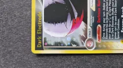 2004 Pokemon Dark Electrode 4/109 - EX Team Rocket Returns - Holo Rare - LP/EXC - Image 5