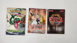 Pokemon Trading Card Game TCG Ex Emerald Rulebook and Yu Gi Oh Official Rulebook - Image 1