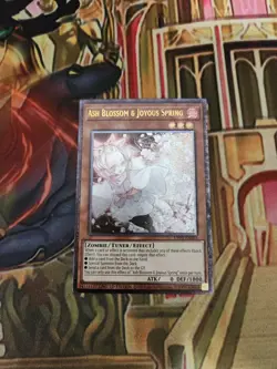 Ash Blossom & Joyous Spring - UP01 - EN003 Ultimate Rare Limited ED LP Yugioh - Image 1