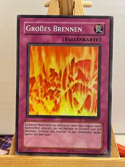 Großes Brennen IOC-DE047 Super Rare Deutsch NM YUGIOH - Image 1