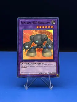 Yugioh Elemental HERO Mudballman LCGX-EN053 Super Rare 1st Edition - NM - Image 1