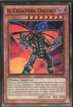 IL CREATORE OSCURO • (The Dark Creator) • Comune • LCYW IT210 • 1Ed • Yugioh! - Image 1