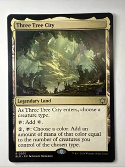 Three Tree City Bloomburrow Regular NM R 0260 BLB Free P&P - Image 1