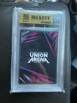 Bandai Union Arena Solo Leveling Sung Jinwoo 2 Star SR Foil Auto BGS 9.5 2025 - Image 2
